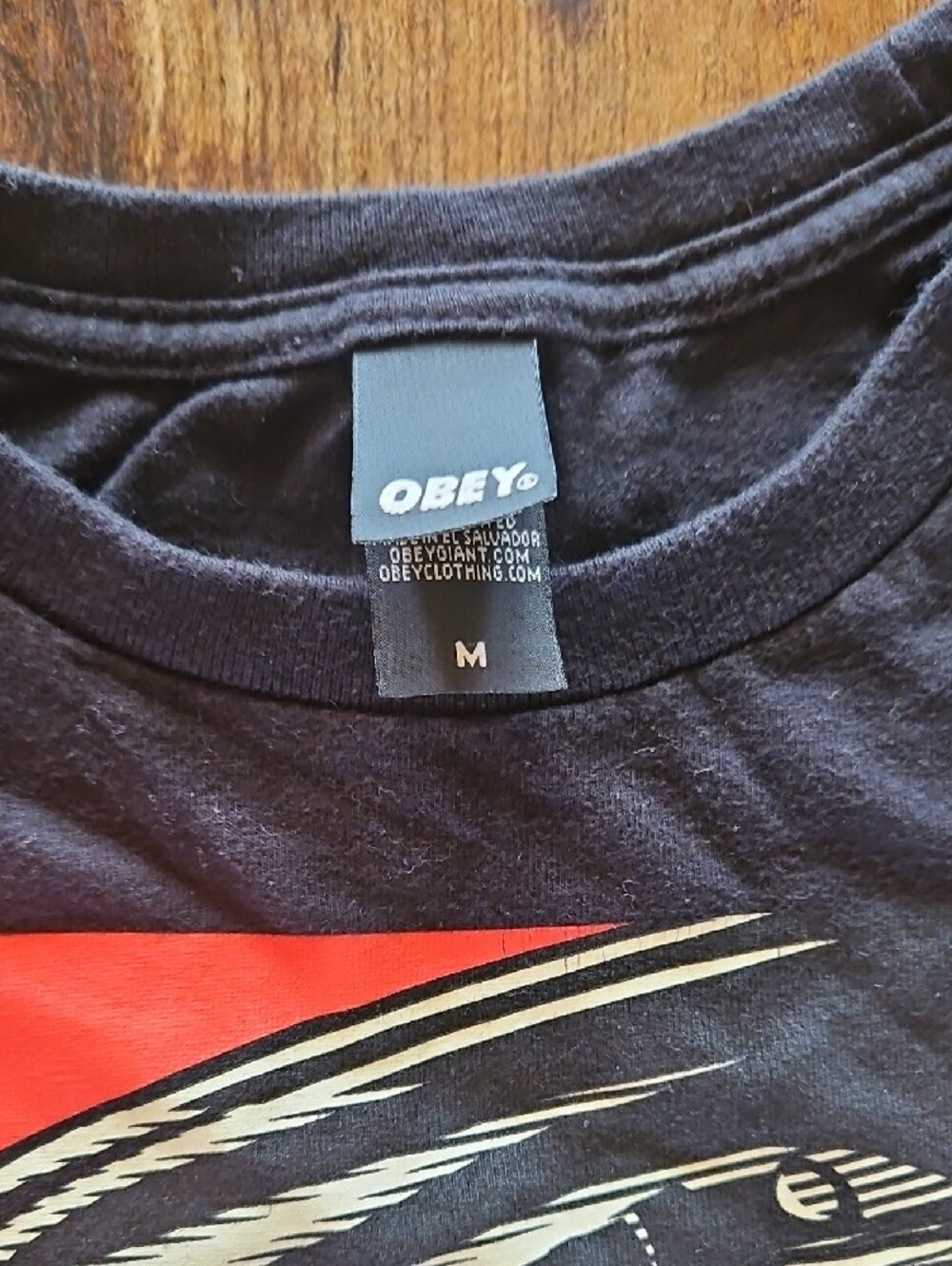 Obey Peace Guard Tee Shirt - Picture 2 of 4